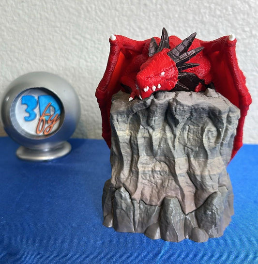 Inferno Hoard Deck Box – MTG Commander Vault | Dragon’s Sanctum