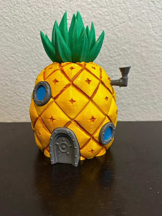 Tropical Pineapple Deck Vault – MTG Commander Storage | Underwater Theme