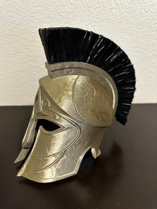 Greek Helmet Deck Box – Spartan MTG Commander Vault