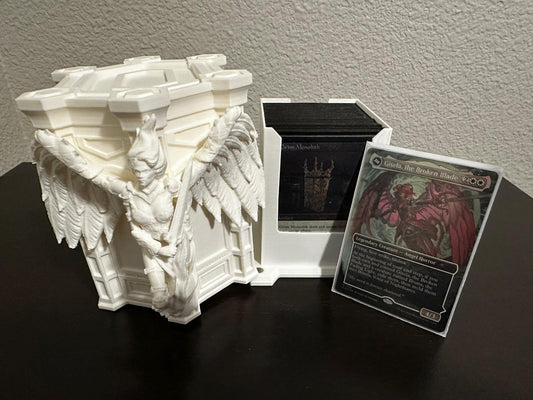 Angel Guardians Deck Box – Divine MTG Commander Vault
