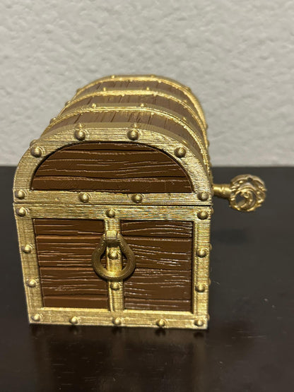 Treasure Vault Deck Box – Lara Croft Inspired Locking Chest
