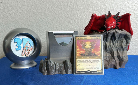 Inferno Hoard Deck Box – MTG Commander Vault | Dragon’s Sanctum